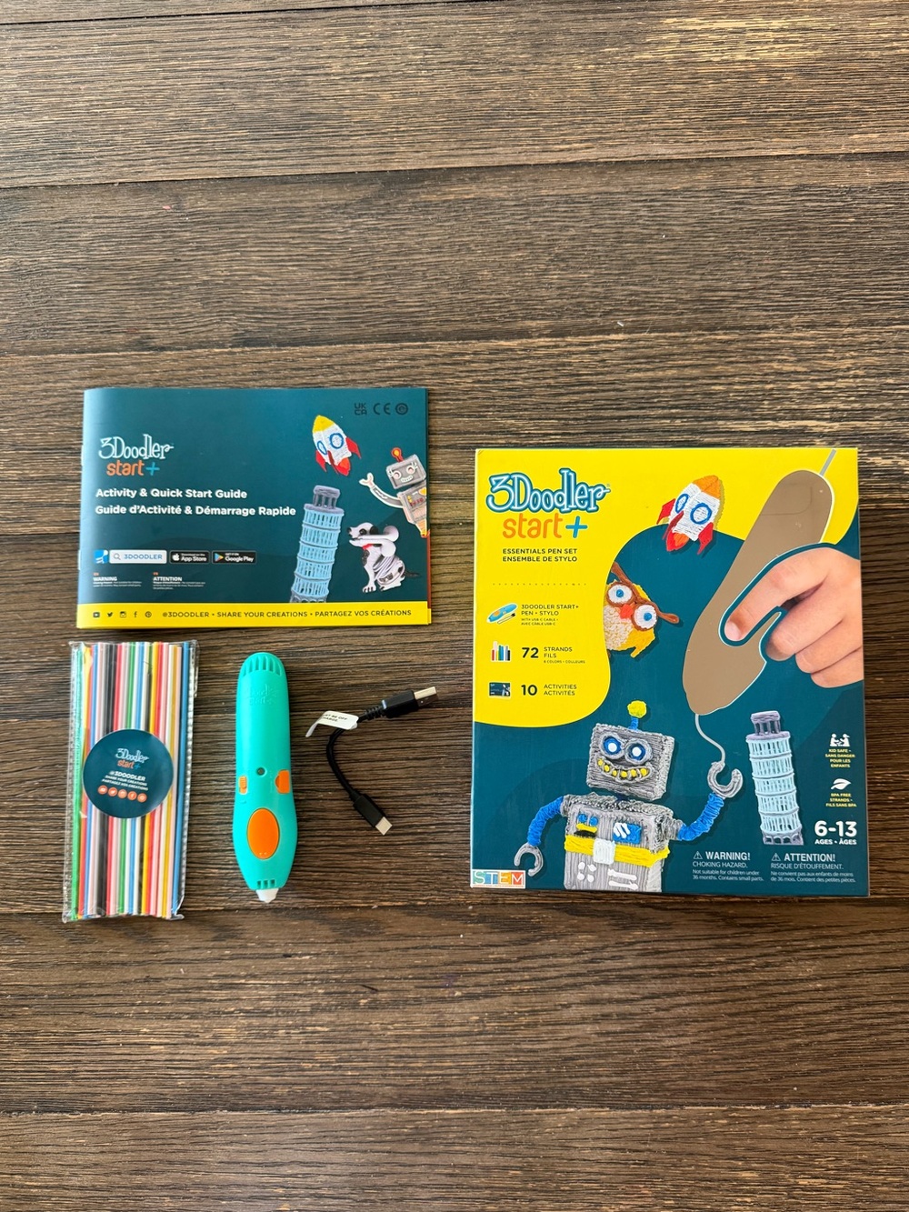 3Doodler Start+ 3D Pen Starter Set Kids Art Educational Toy